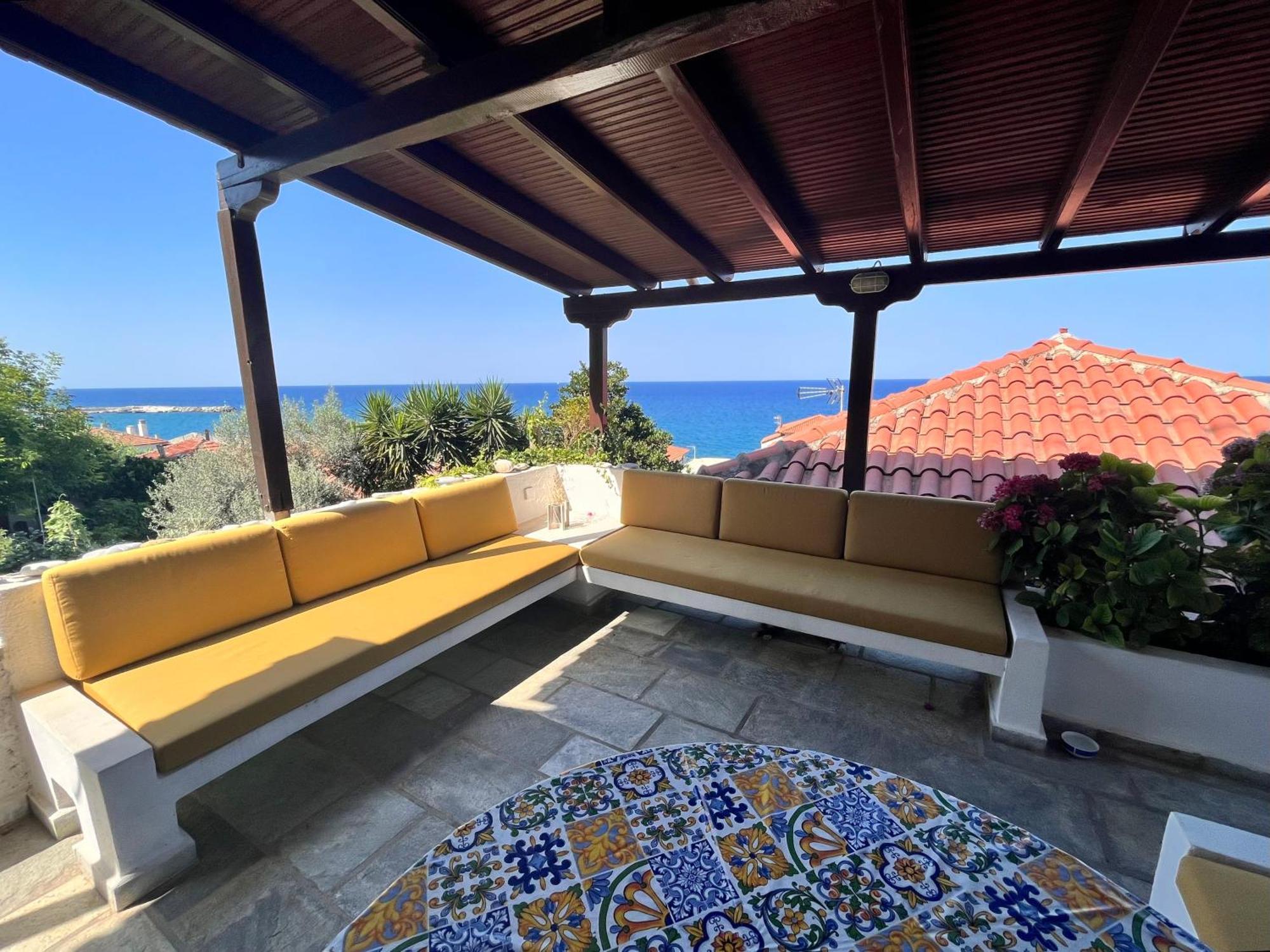 Casa Fagri - Maisonette With Sea View Agios Ioannis  Eksteriør billede