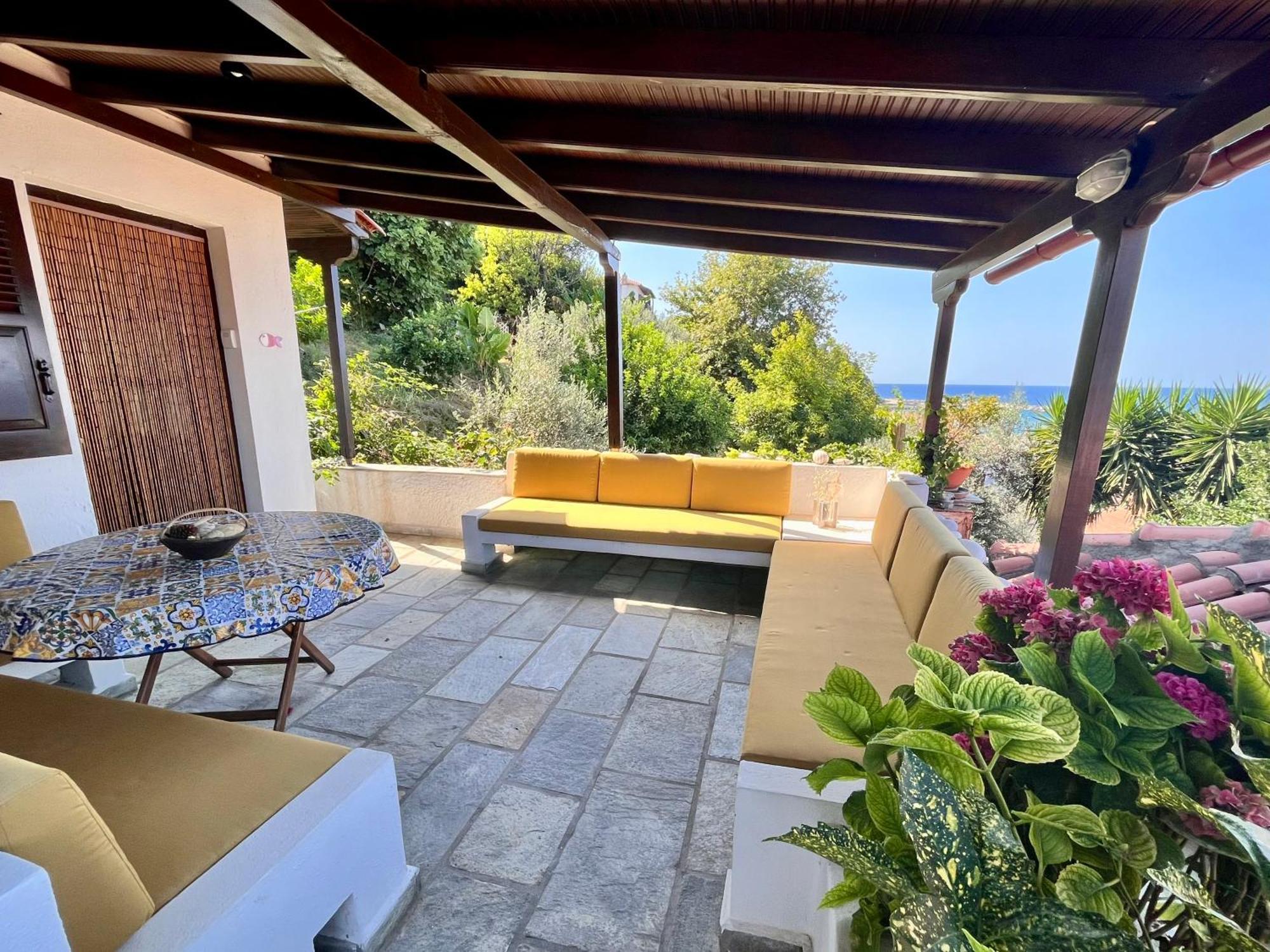 Casa Fagri - Maisonette With Sea View Agios Ioannis  Eksteriør billede