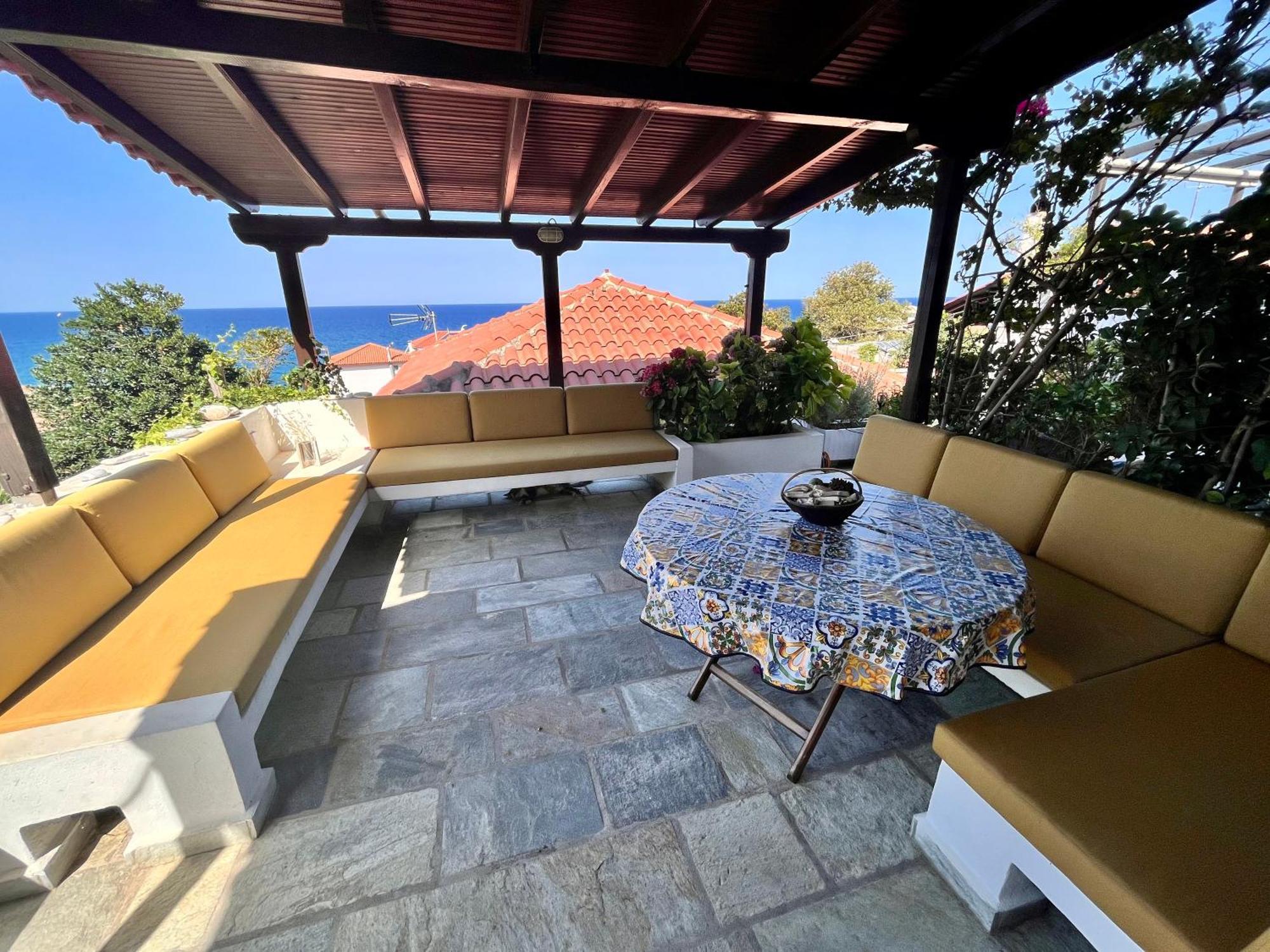 Casa Fagri - Maisonette With Sea View Agios Ioannis  Eksteriør billede