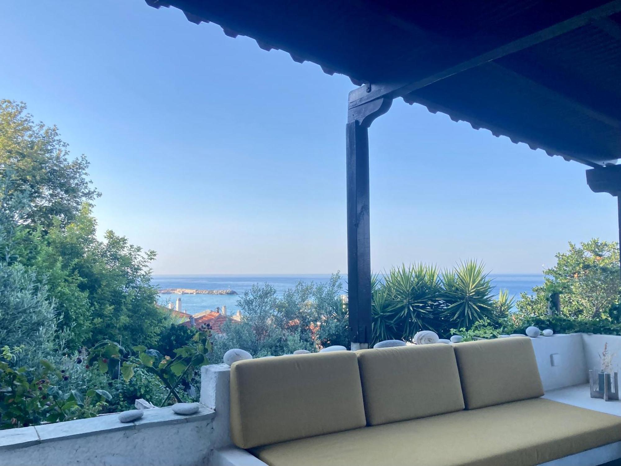 Casa Fagri - Maisonette With Sea View Agios Ioannis  Eksteriør billede